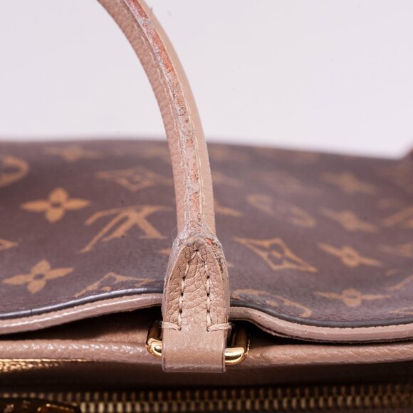 Authentic LOUIS VUITTON Monogram Taupe Popincourt PM Shoulder Bag - Picture 15 of 15